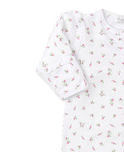 Kissy Kissy - Zip Footie - Garden Roses Ruffle