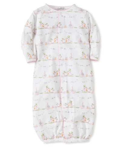 Kissy Kissy - Convertible Gown - Noah's Print - Pink